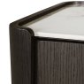 Rio 5 Drawer Tallboy Ebony Stone Top