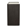 Rio 3 + 3 Drawer Chest Of Drawers Ebony Side View