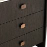 Rio 3 + 3 Drawer Chest Of Drawers Ebony Handles