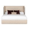 Rio King (180cm) Bedstead Ebony Front View