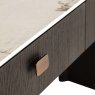 Rio 2 Drawer Dressing Table Ebony Handle