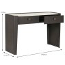 Rio 2 Drawer Dressing Table Ebony Dimensions