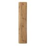 Manly 2 Door Bookcase Cashew Side View