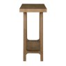 Manly Console Table Cashew Side View
