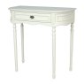 Lyon 1 Drawer Side/Lamp Table Lime White