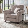 Sanchez Armchair Fabric B Stone Lifestyle