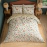 Sanderson Clementine Reversible Super King Duvet Cover Set Ochre/Conch Overhead