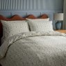 Sanderson Summer Scallop Reversible King Duvet Cover Set Indigo Close Up