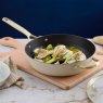 Stellar Cast Light 28cm Saute Pan Clay Lifestyle No Lid