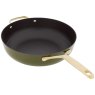 Stellar Cast Light 28cm Saute Pan Olive No Lid