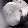 Stellar 7000 5 Piece Saucepan Set With Stainless Steel Lids Bottom on Pan