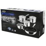 Stellar 7000 5 Piece Saucepan Set With Stainless Steel Lids Packaging