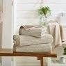 DEYONGS Willow Weave Stripe Bath Towel Natural Lifestyle