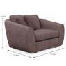 Bossano Snuggler Fabric A Dimensions