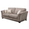 Sanchez 3 Seater Sofa + Armchair Fabric B Stone (Bundle Offer)