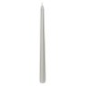 Wax Dinner Candle White 25cm (Set Of 12)  Close up