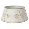 Tree Ring White With Gold Design 57cm