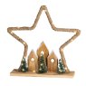 Micro LED Star Table Light Natural Warm White Lights 39cm Close up