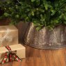 Tree Ring With Tree Design Bronze 57cm Close up