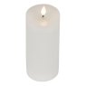 LED Realistic Candle White 20cm