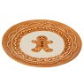 Dinner Plate With Gingerbread Man 20cm