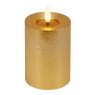 LED Realistic Candle Gold 13.5cm