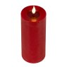 LED Realistic Candle Red 20cm