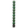 Bauble Jolly Green 6cm (Set Of 10)