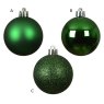 Bauble Jolly Green 6cm (Set Of 10) Options