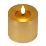 LED Realistic Candle Gold 9.5cm