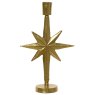 Star Candleholder Gold 26cm