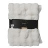 Faux Fur Throw Off White 170cm x 130cm