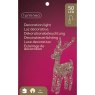 Micro LED Metal Deer Gold With Warm White Lights 55cm