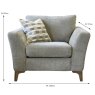 Hanna Armchair Fabric Standard Dimensions