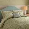 Sanderson Nectar Fields Reversible Single Duvet Cover Set Sage & Blossom Close up