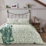 Helena Springfield Harvest Moon Acorns Reversible Single Duvet Cover Set Sage