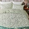 Helena Springfield Harvest Moon Acorns Reversible King Duvet Cover Set Sage Overhead 