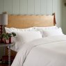 Helena Springfield Evie Pintucks Reversible Single Duvet Cover Set White close Up