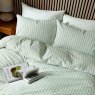 Helena Springfield Calico & Chalk Tranquil Check King Duvet Cover Set Green HOB
