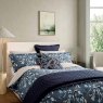 Bedeck Of Belfast Albany Reversible Single Duvet Cover Set Denim Blue close Up