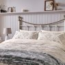 Helena Springfield Harvest Moon Folk Trellis Reversible Single Duvet Cover Set Charcoal & Linen clos