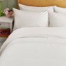 Helena Springfield Secret Garden Erin Embroidery Double Duvet Cover Set White Overhead