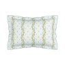 V&A Spitalfields Rose Reversible Single Duvet Cover Set Soft Teal Oxf co