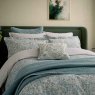 Bedeck Of Belfast Celina Reversible Double Duvet Cover Set Celadon & Olive HOB