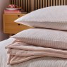 Helena Springfield Calico & Chalk Twill Stripe Single Duvet Cover Set Pink