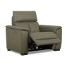 Tuscany Electric Reclining Armchair With USB Charging Port Leather Category 20 BX & NW