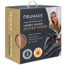 Neuhaus Luxury Heated Throw 130cm x 180cm Brown 