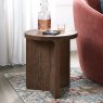 Cali Side/Lamp Table Walnut Lifestyle