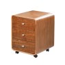Jual Curve Office Walnut 3 Drawer Filing Cabinet
