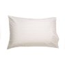 Hotel Stripe Standard Pillowcase Pair Ivory